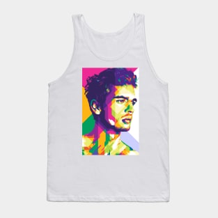 Handsome Guy Colorful Tank Top